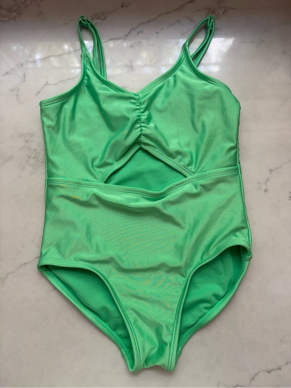 Like New! art class Bright Green Swim Suit